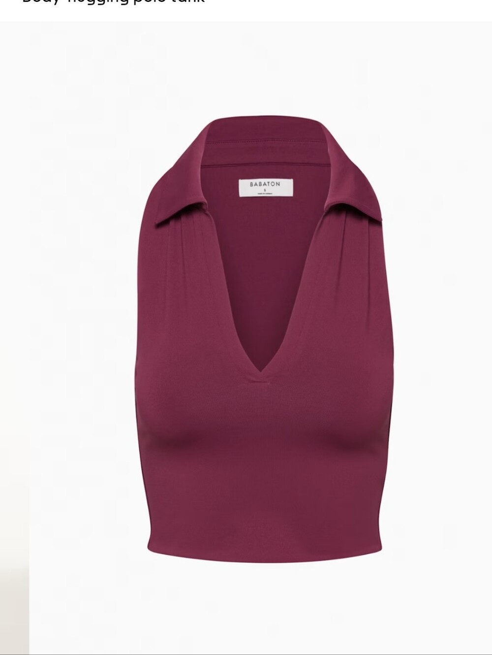 Aritzia Contour Polo Tank
